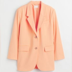 H&M Oversized Peach Blazer